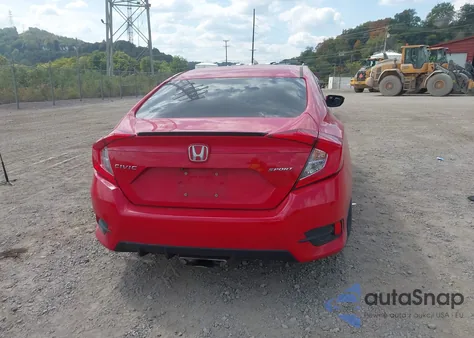 2020 Honda Civic Sport z USA, uszkodzony, nr VIN 2HGFC2F83LH561966